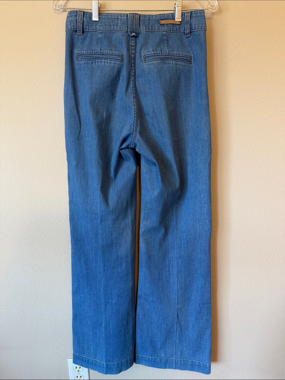 Soft Surroundings Medium Blue Trouser Jeans - Picture 7 of 7